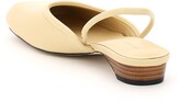 Thumbnail for your product : Low Classic SQUARED TOE SLINGBACK SANDALS 36 Beige Leather