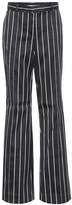 Thumbnail for your product : Zimmermann Striped cotton-blend trousers