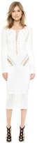 Thumbnail for your product : Cushnie Lace Up Dress