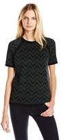 Thumbnail for your product : Anne Klein Women's Short-Sleeve Jacquard Sweater