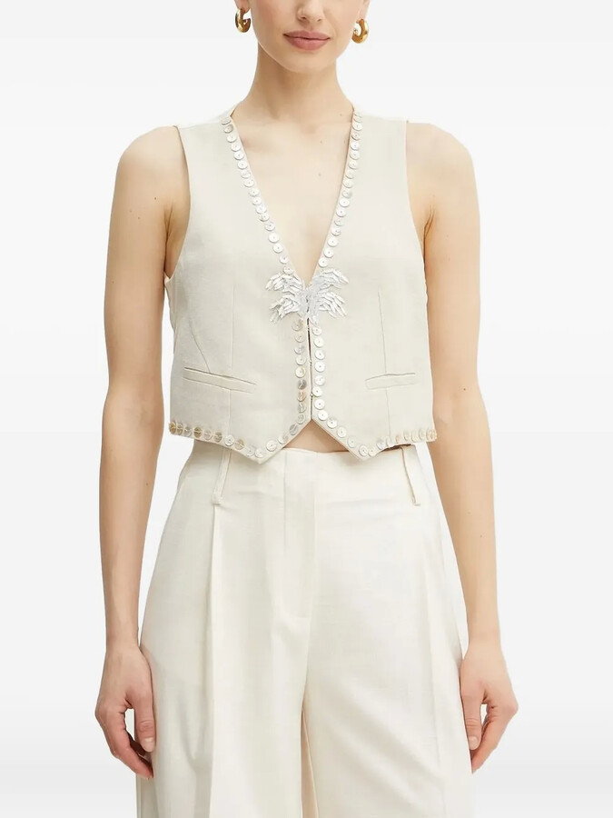Forte Forte Embellished Vest