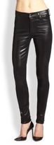 Thumbnail for your product : Citizens of Humanity The Rocket Coated High-Rise Skinny Jeans
