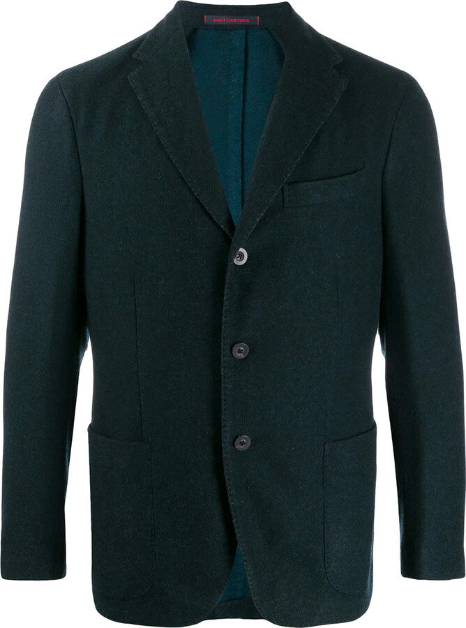 The Gigi Single-Breasted Textured Blazer