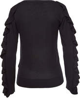Thumbnail for your product : Steffen Schraut Pullover with Ruffled Sleeves