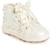 Thumbnail for your product : Stuart Weitzman Toddler Girl's Ariana High Top Sneaker