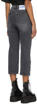 Thumbnail for your product : Sjyp Black Side Button Jeans