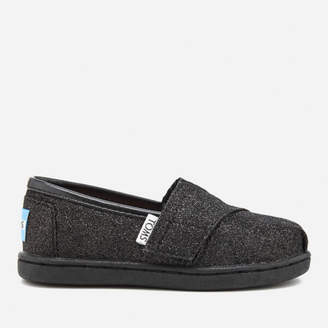 Toms Toddlers' Seasonal Classic Glimmer Slip On Pumps