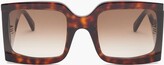 Thumbnail for your product : Celine Oversized Square Tortoiseshell-acetate Sunglasses