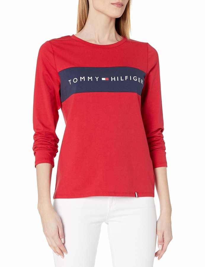 tommy hilfiger women's long sleeve t shirt