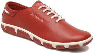 TBS Women's Jazaru Rounded toe Lace-up Shoes in Red