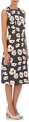 Marni Women's Floral Cotton A-Line Dress