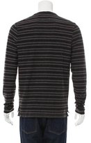 Thumbnail for your product : Billy Reid Pensacola Slipsey Striped Henley w/ Tags