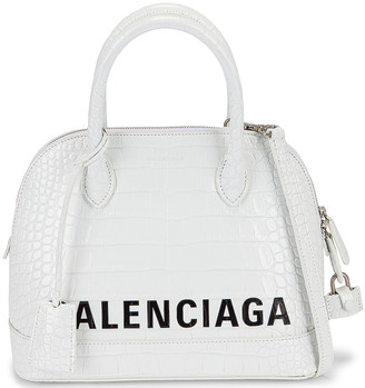 balenciaga mini white bag