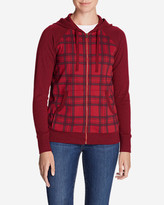 Thumbnail for your product : Eddie Bauer Women's Legend Wash Full-Zip Hoodie - Plaid