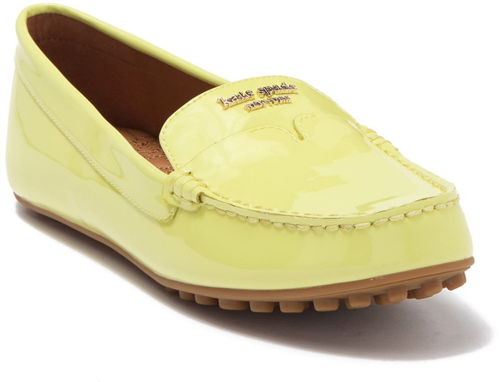 kate spade deck leather loafer