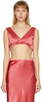 Thumbnail for your product : Collina Strada Pink Twist Tank Top