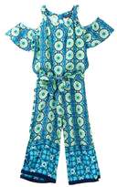 Thumbnail for your product : My Michelle mymichelle Printed Maxi Romper (Big Girls)