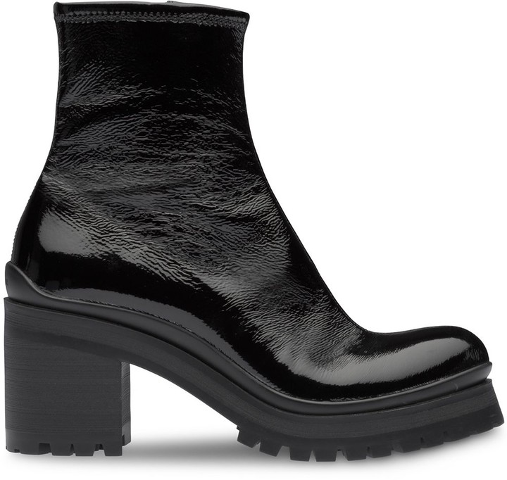 Miu Miu Leather Sole Women's Boots | Shop the world's largest 