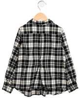 Thumbnail for your product : Ralph Lauren Girls' Plaid Button-Up Top