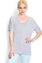 Thumbnail for your product : Forever 21 Easy Heathered Knit Tee