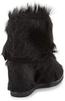 Thumbnail for your product : Gianvito Rossi Flat Fur Ankle Boot, Black