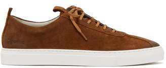 Grenson - Low Top Suede Trainers - Mens - Brown