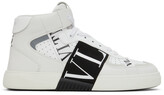 Thumbnail for your product : Valentino Garavani White Mid-Top Sneakers