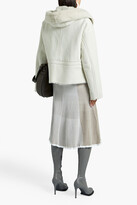 Thumbnail for your product : Yves Salomon Shearling hooded jacket