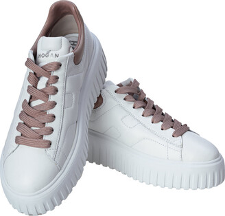 Hogan Sneakers H-Stripes White Pink