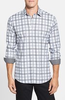 Thumbnail for your product : Bugatchi Shaped Fit Check Print Sport Shirt