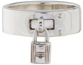 Thumbnail for your product : Hermes Sterling Kelly Cadena Lock Ring