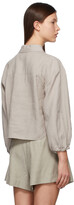 Thumbnail for your product : Blossom Beige Linen Ann Blouse