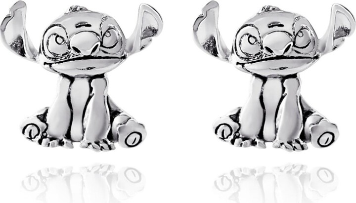 Silver Stitch Hoop Earrings from Disney's Lilo & Stitch