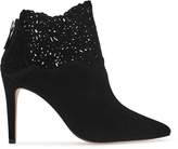 Thumbnail for your product : Reiss Peyton Laser-Cut Ankle Boots