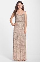 Thumbnail for your product : Adrianna Papell Beaded Chiffon Blouson Dress