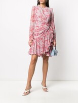 Thumbnail for your product : Giambattista Valli Floral-Print Draped Dress