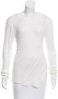 Thumbnail for your product : Kimberly Ovitz Open Knit Long sleeve Top