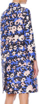 Thumbnail for your product : Marni Floral-Print Collared Spring Coat