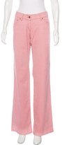 Thumbnail for your product : Isabel Marant Mid-Rise Flared Pants