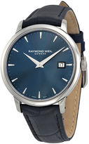 Thumbnail for your product : Raymond Weil Toccata Blue Dial Black Leather Mens Watch RW-5488-STC-50001