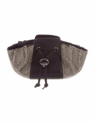 Foley + Corinna Leather Mini Zip Clutch Black - ShopStyle