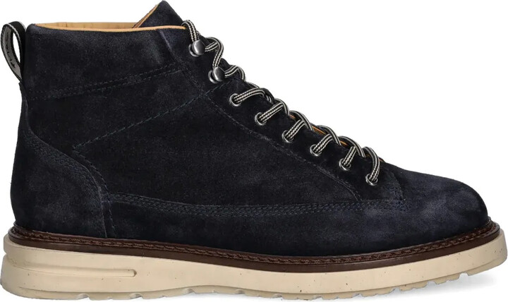 Gant Lace-Up Panelled Boots