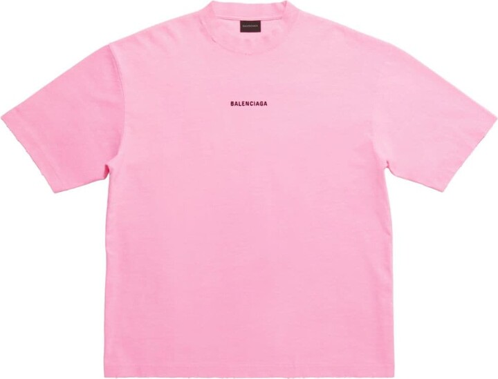 Balenciaga Women's Pink T-shirts | ShopStyle