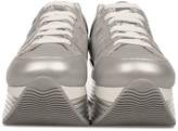 Thumbnail for your product : Hogan Silver Maxi H352 Wedge Sneakers