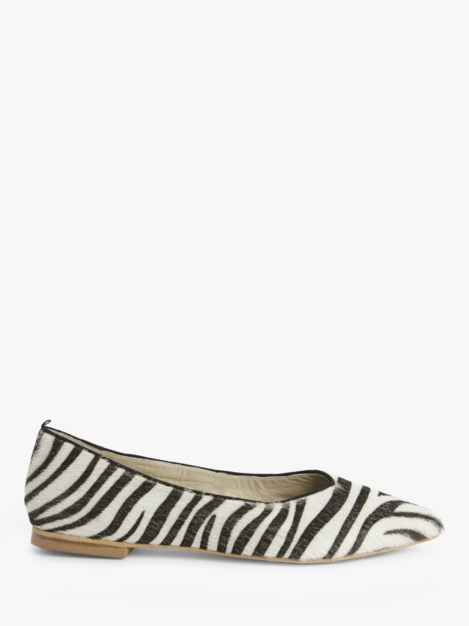 zebra shoes flats