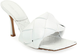 white women's mule shoes