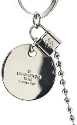 Louis Vuitton Authentic Metal Monogram porte cles illustre Key Chain Bag  Charm