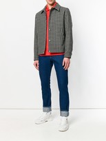 Thumbnail for your product : AMI Paris Bicolor Sweatshirt With Polo Collar
