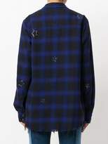 Thumbnail for your product : Amiri Crystal checked flannel shirt