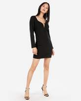 Thumbnail for your product : Express Sweetheart V-Wire Sheath Dress